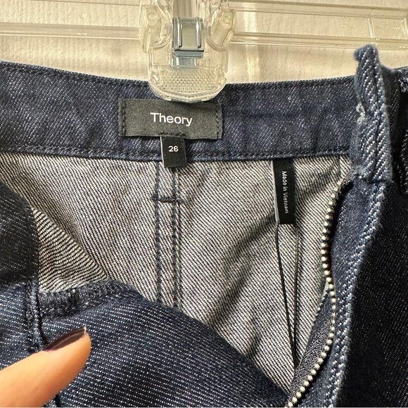 Theory Maxi Denim Skirt NWT - Picture 8 of 10